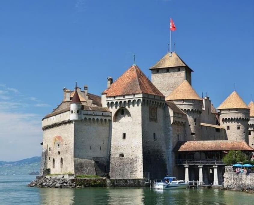 Апартаменты Jolie Vue Au Calme Эвиан-ле-Бен Экстерьер фото